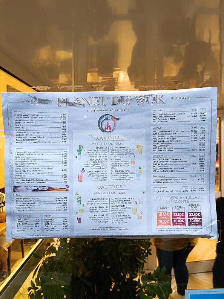 Planète du Wok - Menu Image 2
