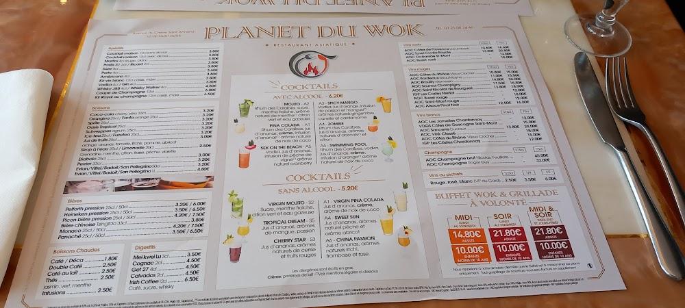 Planète du Wok - Menu Image 3